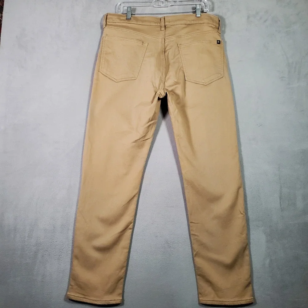 Banana Republic Pants Men 34x30 Tan Stretch 5 Pocket Casual Classic Minimal Golf